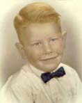 Pilgrim at age 5, an angel with red hair.