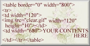 Table formula