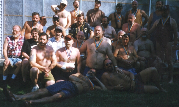 This is the whole group, some from Chesapeake Bay, and Phila Bears