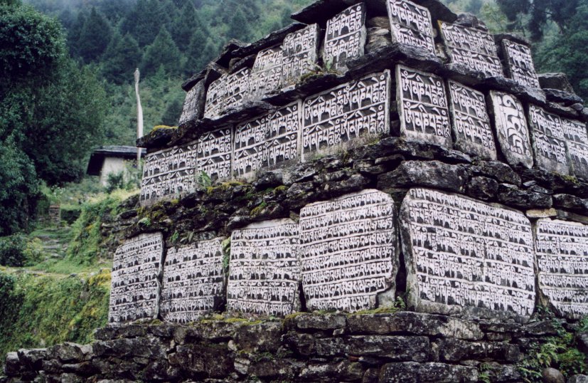 Mani Stone at Chaunrikharha