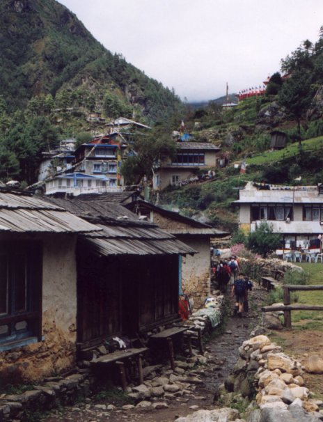 Monjo, gateway to Sagamartha National Park