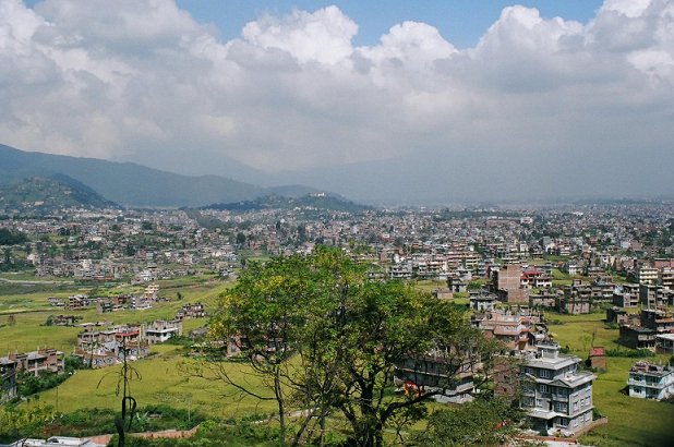 View of Kathmandu from Kirtipur