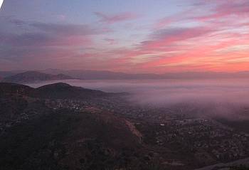 Mists of the valley.