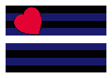 Leatherpride flag