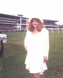 Lucy on display at the Royal Ascot