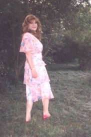 Strolling in my summer frock