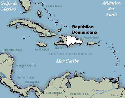 A dnde est la Repblica Dominicana?