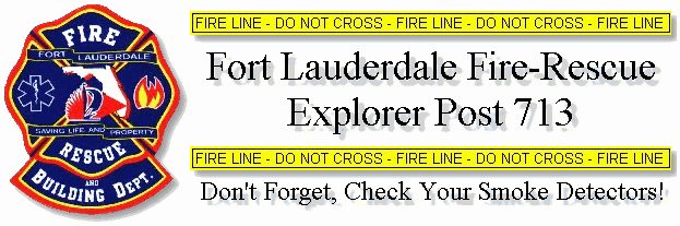 Fort Lauderdale Fire
 Rescue, Post 713 'Logo'