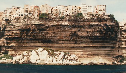 Bonifacio sur son rocher