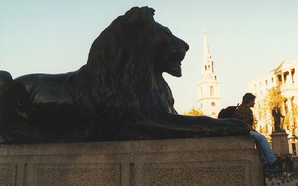 Trafalgar Square!