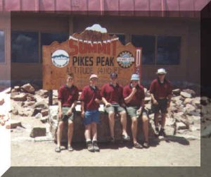 Top of Pikes Peak