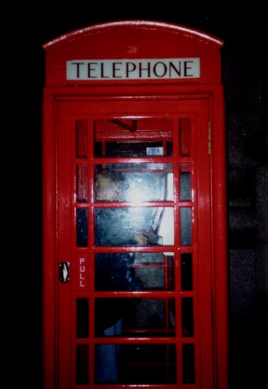 old phone box