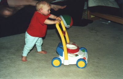 Mowing the carpet