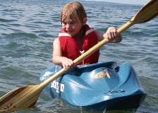 Robyn Kayaking