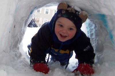 Tyler in the tunnel