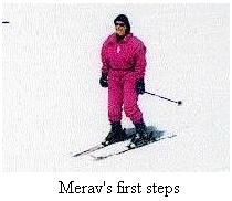 Merav's first steps