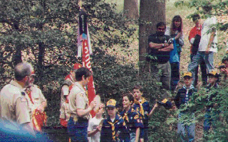 Scouts Bridging