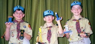 Webelos 1 Winners