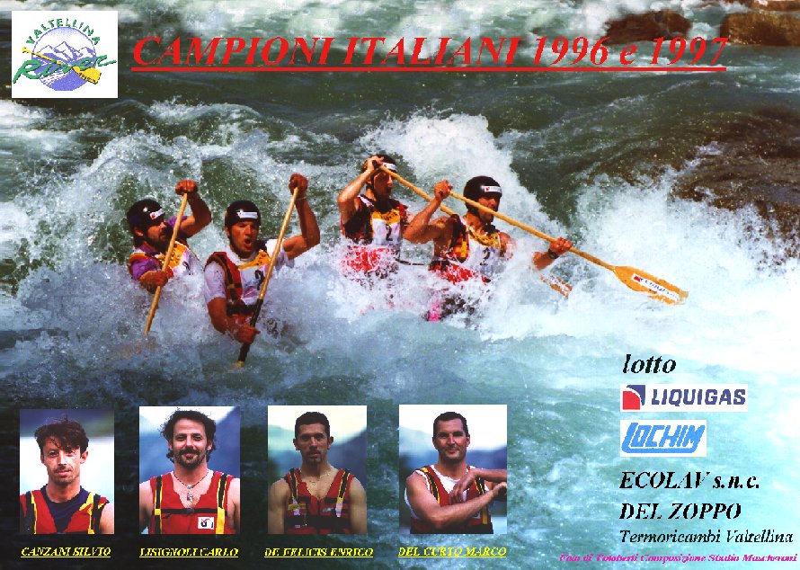 equipaggio Indomita Campione Italiano (catamarano 96 - 97)