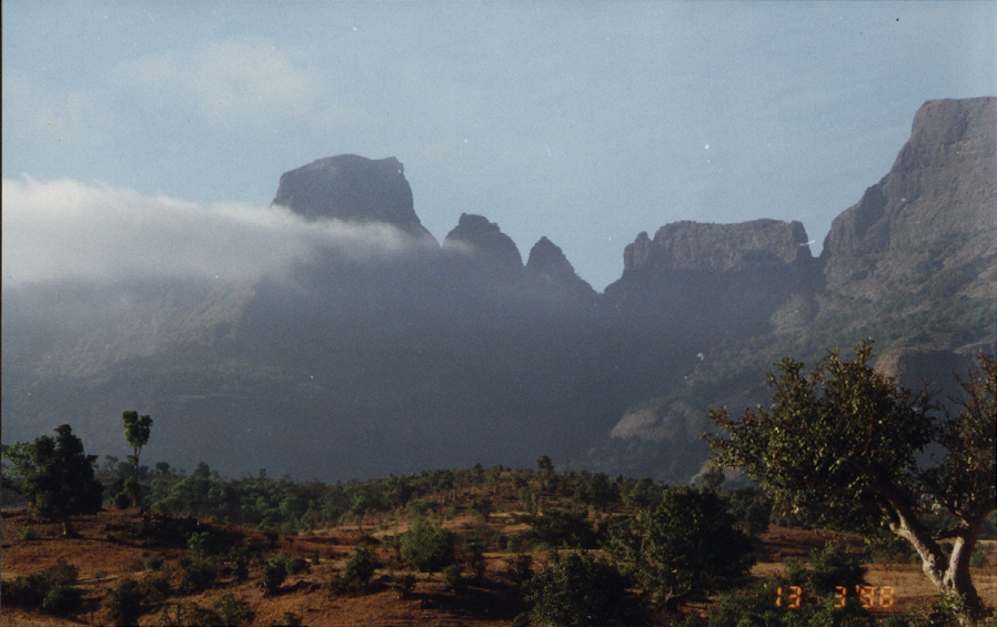 Beautiful forts in the Igatpuri region of Sahyadri