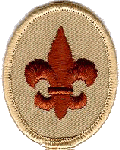 Scout Badge, for joining Scouts