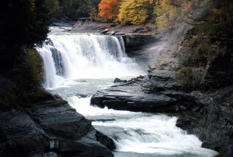 Lower Falls, Letchworth State Park, Livingston/Wyoming Co., NY