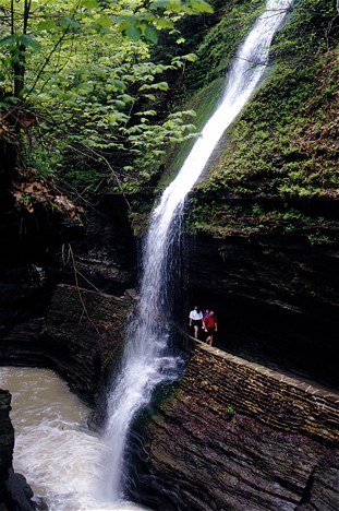 Rainbow Falls, Schuyler Co., NY