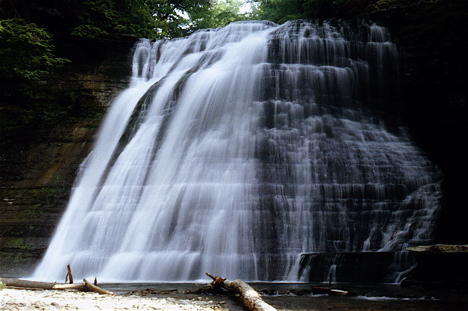 Upper Falls, Stony Brook State Park, Stuben Co., NY