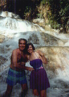 In Dunn's River Falls