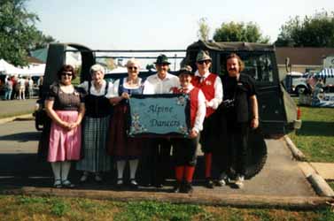 Photo of Alpine Dancers at Lovettsville Oktoberfest 2003