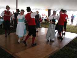 Photo of Alpine Dancers at Lovettsville Oktoberfest 2003