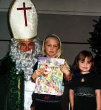 St. Nikolaus with children