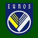 Eunos badge - Penfold Motors. GIF image 124x124 pixels, Decoded size (bytes) 46294