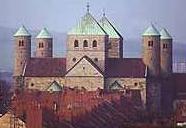 The Romanesque church in which I heard the Bach cantatas, Michaelikirche, Hildesheim