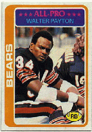 WALTER PAYTON 34