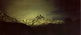 Machhapuchhre Moonlight