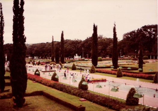 The Brindavan Garden of Mysore