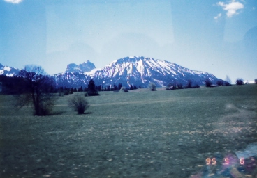 Bavarian Alpine scenery in Germany