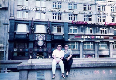 Lunch break at Cologne, Germany