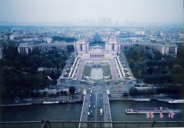 View from 2nd floor of the Eiffle Tower