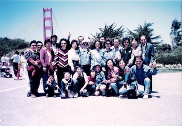 Group photo at the Golden Gate Park of San Francisco