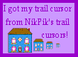 NikPik's trail cursors