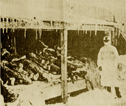 Unloading Bodies at Unit 731 Headquarters