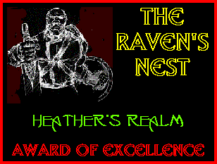 The Raven's Nest Award of Excellence