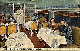 Santa Fe Dining Car