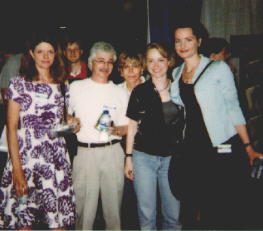 Sailor Moon Voice Stars (From left: Kirsten, Roland, Susan, Stephanie & Tracey