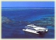 Quicksilver catamaran - Outer Reef - JPEG image 180x130 pixels, Decoded size (Bytes):47016 opening to arial view of Quicksilver VIII - Agincourt Reef JPEG image (41KB)