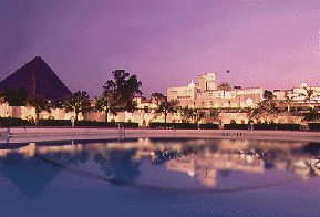 Mena House Oberoi, Cairo, Egypt, a Five Star Deluxe, Luxury Resort: Oberoi Hotels and Resorts. Image TravelWeb, 