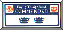 Two Crowns (Highly commended) Logo - English Tourist Board/The British Tourist Authority.