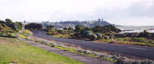 Looking west from East Penguin Jenny Grainger 11jun02 - Opens to JPEG image 800x533, Decoded size (bytes):143896